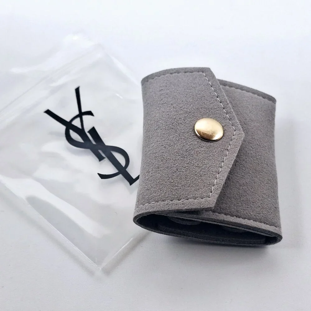 Bundle Vintage Gold Silver Yves Saint Laurent YSL Brooch Employee Appreciation 2 - Picture 4 of 8